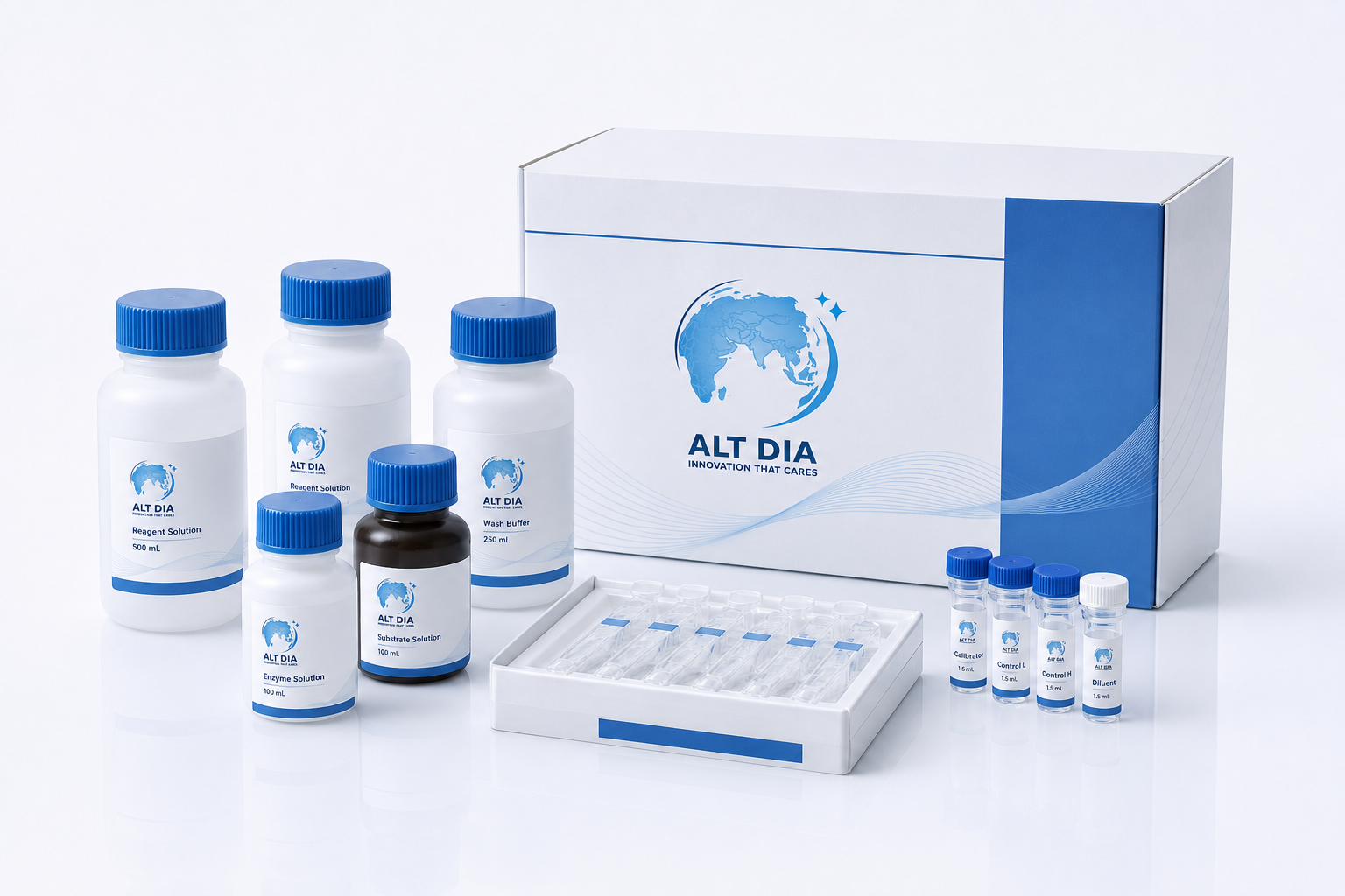 Generic IVD reagent kit and diagnostic product visual